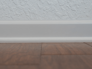 3.25 Inch Baseboard With Shoe Mold